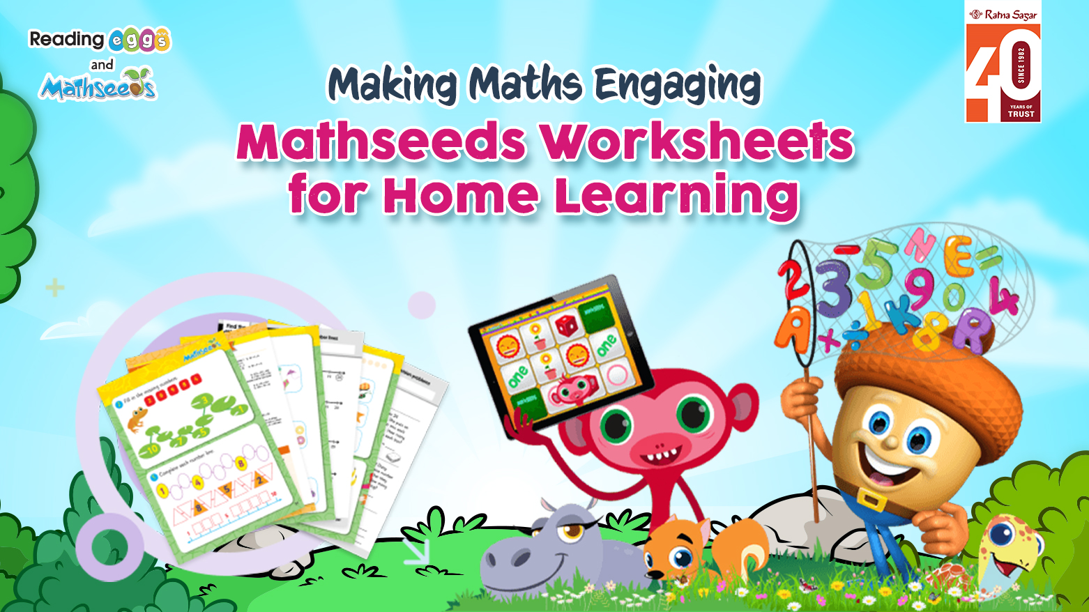 Making Maths Engaging: Mathseeds Worksheets for Home Learning